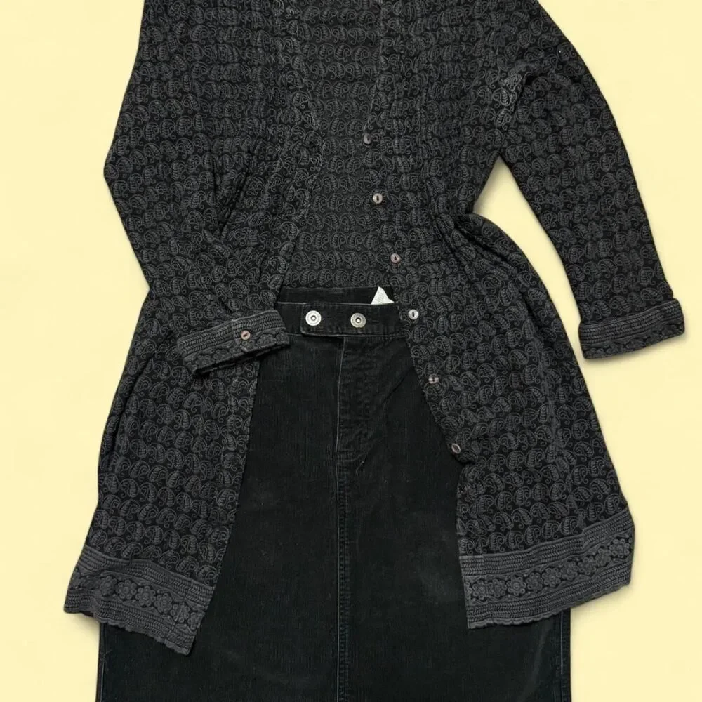 American-vintage Women's Black Cardigan